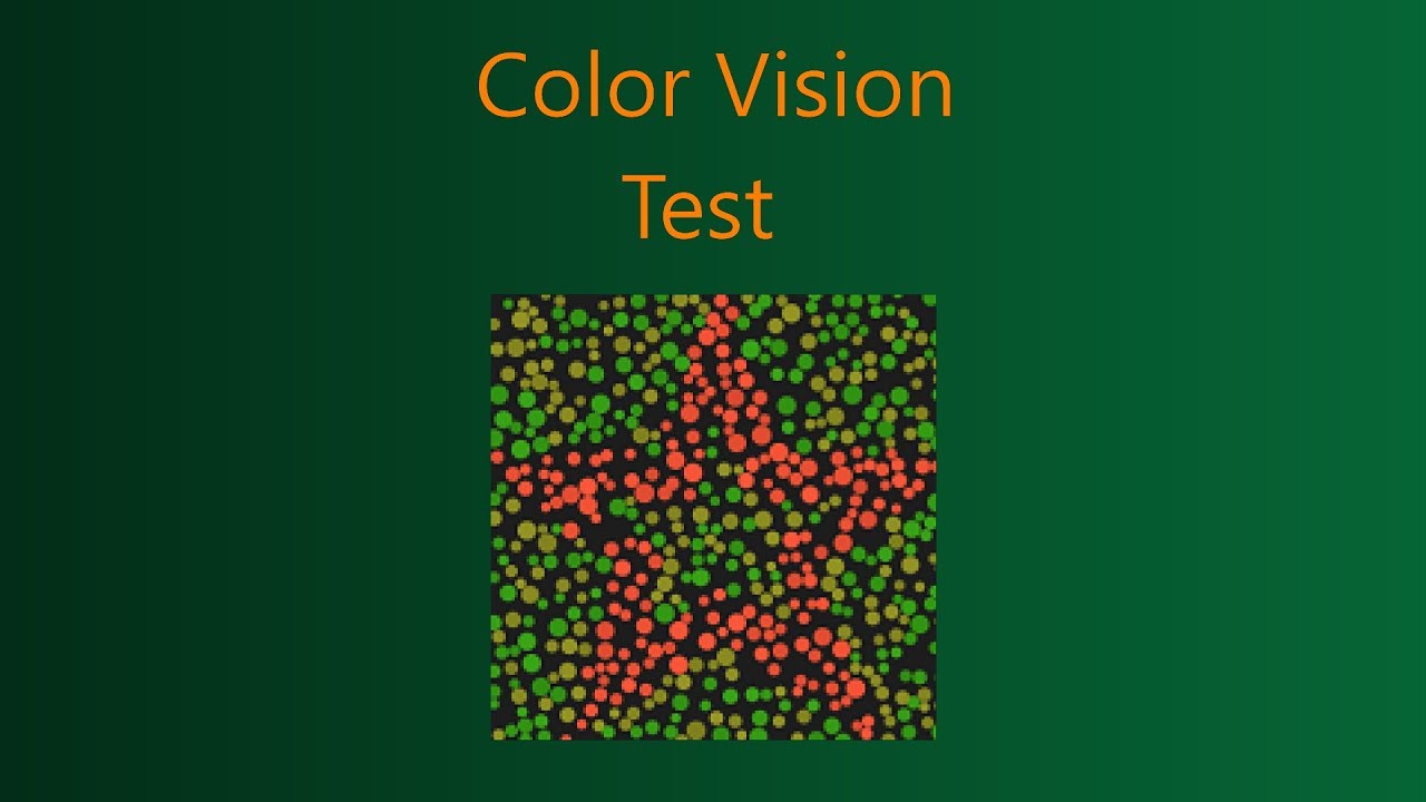 colour vision testing