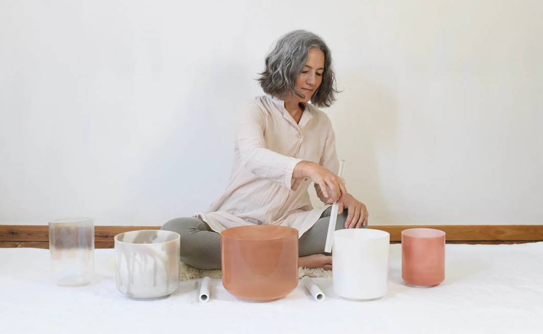 crystal singing bowls